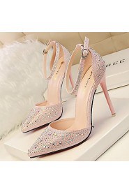 Women's Shoes AmiGirl New Style Wedding/Party/Dress Fuchsia/Black/Silver/Gold/Pink Sexy Stiletto Heels