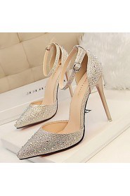 Women's Shoes AmiGirl New Style Wedding/Party/Dress Fuchsia/Black/Silver/Gold/Pink Sexy Stiletto Heels