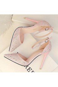 Women's Shoes AmiGirl New Style Wedding/Party/Dress Fuchsia/Black/Silver/Gold/Pink Sexy Stiletto Heels