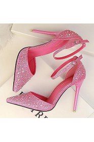 Women's Shoes AmiGirl New Style Wedding/Party/Dress Fuchsia/Black/Silver/Gold/Pink Sexy Stiletto Heels