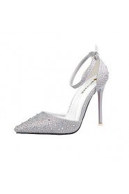 Women's Shoes AmiGirl New Style Wedding/Party/Dress Fuchsia/Black/Silver/Gold/Pink Sexy Stiletto Heels