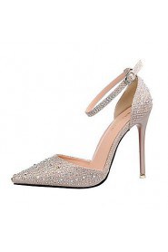 Women's Shoes AmiGirl New Style Wedding/Party/Dress Fuchsia/Black/Silver/Gold/Pink Sexy Stiletto Heels