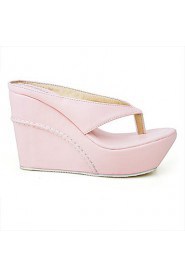 Women's Shoes Heel Wedges / Heels / Platform Sandals / Heels / Dress / CasualBlack / Pink /888