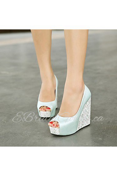 Women's Shoes Wedge Heel Peep Toe Pumps Dress More Colors available