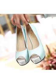 Women's Shoes Wedge Heel Peep Toe Pumps Dress More Colors available