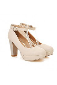 Women's Chunky Heel Round Toe Pumps/Heel Shoes (More Colors)