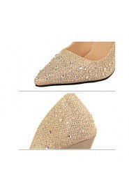 Women's Shoes Stiletto Heel Platform/Novelty/Pointed Toe Pumps/Heels Wedding/Party & Evening/Dress