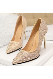 Women's Shoes Stiletto Heel Platform/Novelty/Pointed Toe Pumps/Heels Wedding/Party & Evening/Dress