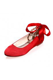 Women's Wedding Shoes Round Toe Flats Wedding / Party & Wedding Shoes More Colors available