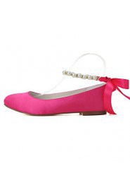 Women's Wedding Shoes Round Toe Flats Wedding / Party & Wedding Shoes More Colors available