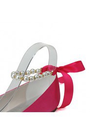 Women's Wedding Shoes Round Toe Flats Wedding / Party & Wedding Shoes More Colors available