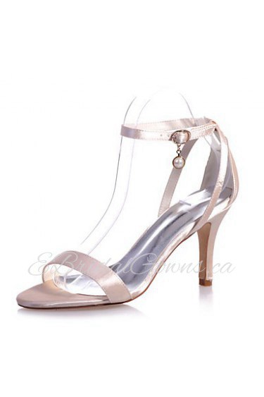 Women's Shoes Satin Stiletto Heel Open Toe Sandals Wedding/Party & Evening Shoes More Colors available