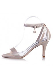 Women's Shoes Satin Stiletto Heel Open Toe Sandals Wedding/Party & Evening Shoes More Colors available