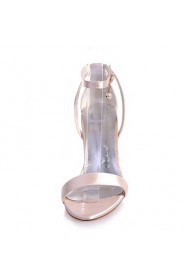 Women's Shoes Satin Stiletto Heel Open Toe Sandals Wedding/Party & Evening Shoes More Colors available