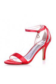 Women's Shoes Satin Stiletto Heel Open Toe Sandals Wedding/Party & Evening Shoes More Colors available