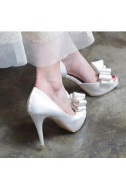 Women's Wedding Shoes Heels/Peep Toe/Platform Heels Wedding/Office & Career/Dress/Casual/Party & Evening Black/Red/White