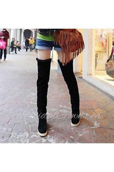 Women's Shoes Snow Boots Flat Heel Over The Knee Boots More Colors available