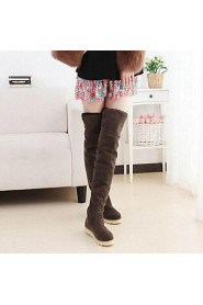 Women's Shoes Snow Boots Flat Heel Over The Knee Boots More Colors available