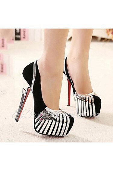 Women's Shoes Round Toe Stiletto Heel Fleece Pumps Dress Shoes More Colors available