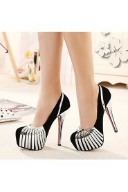 Women's Shoes Round Toe Stiletto Heel Fleece Pumps Dress Shoes More Colors available