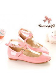 Round Toe Flat Heel Leather Flats Women's Shoes(More Colors)