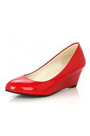 Women's Shoes Round Toe Wedge Heel Pumps Shoes More Colors available