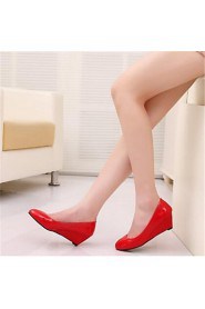 Women's Shoes Round Toe Wedge Heel Pumps Shoes More Colors available