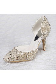 Women's Wedding Shoes Heels Heels Wedding / Party & Evening / Dress White