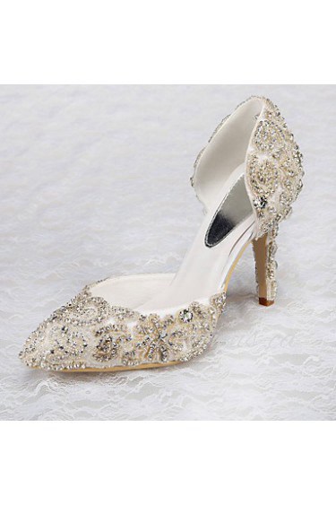 Women's Wedding Shoes Heels Heels Wedding / Party & Evening / Dress White