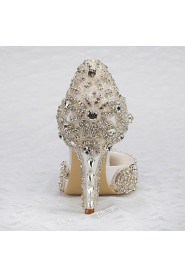 Women's Wedding Shoes Heels Heels Wedding / Party & Evening / Dress White