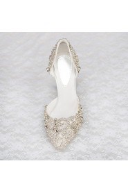 Women's Wedding Shoes Heels Heels Wedding / Party & Evening / Dress White