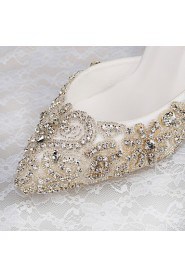 Women's Wedding Shoes Heels Heels Wedding / Party & Evening / Dress White