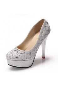 Women's Wedding Shoes Heels / Platform / Round Toe Heels Wedding / Office & Career / Party & Evening / Dress