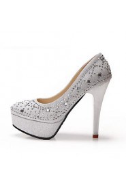 Women's Wedding Shoes Heels / Platform / Round Toe Heels Wedding / Office & Career / Party & Evening / Dress