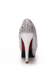 Women's Wedding Shoes Heels / Platform / Round Toe Heels Wedding / Office & Career / Party & Evening / Dress