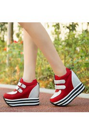 Women's Shoes Color Blocking Increased Within Platform Comfort Fashion Sneakers Outdoor / Casual