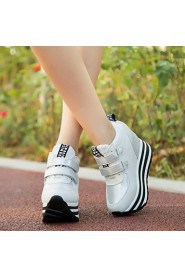 Women's Shoes Color Blocking Increased Within Platform Comfort Fashion Sneakers Outdoor / Casual