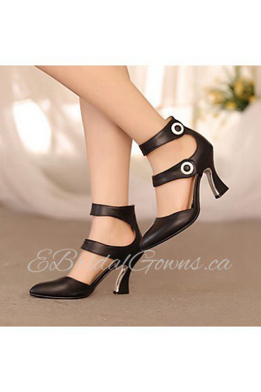 Women's Shoes Heel Heels / Pointed Toe Sandals / Heels Office & Career / Dress / Casual Black / Pink / White