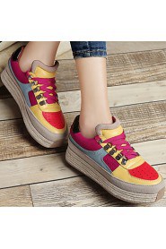 Women's Shoes Platform Creepers /Comfort Athletic Shoes Office & Career / Athletic /Dress / Casual Green /Red