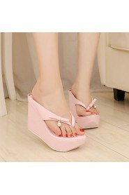 Women's Shoes Heel Wedges / Heels / Platform / Heels / Clogs & Mules Outdoor / Dress / CasualBlack / Pink/552