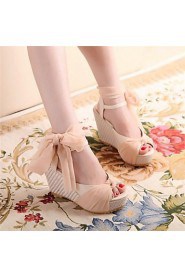 Women's Shoes Wedges Heel Round Toe Sandals Dress Shoes More Colors Available