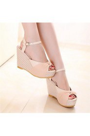 Women's Shoes Wedges Heel Round Toe Sandals Dress Shoes More Colors Available