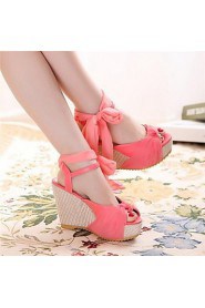 Women's Shoes Wedges Heel Round Toe Sandals Dress Shoes More Colors Available