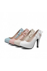 Women's Shoes Leatherette Stiletto Heel Heels Heels Office & Career / Party & Evening / Dress