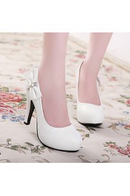 Women's Shoes Leatherette Stiletto Heel Heels Heels Office & Career / Party & Evening / Dress