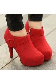 Women's Shoes Leatherette Stiletto Heel Heels/Novelty/Closed Toe Pumps/Heels Party & Evening/Dress/Casual