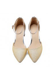 Women's Wedding Shoes Heels / Pointed Toe Heels Wedding / Party & Evening / Dress Pink / Silver / Gold