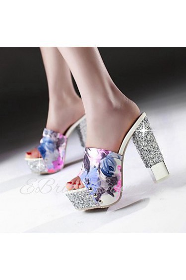 Women's Shoes Chunky Heel Peep Toe Sandals Dress Shoes More Colors Available