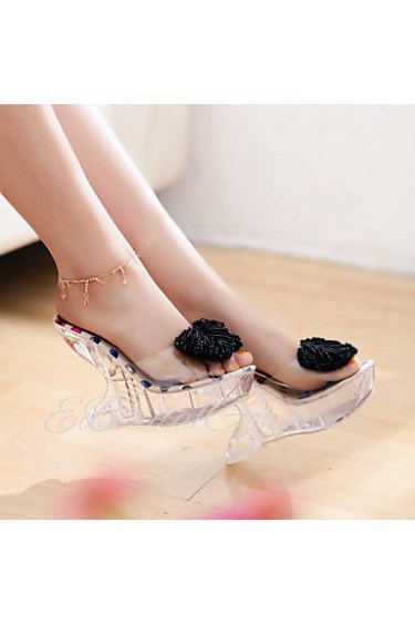 Women's Shoes Heel Wedges / Heels / Peep Toe / Platform Sandals / Heels / Clogs & Mules Wedding / Dress / Casual