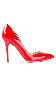 Women's Shoes Patent Leather Stiletto Heel Heels / Pointed Toe Heels Wedding / Party & Evening / Dress